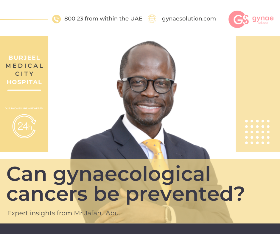 Can gynaecological cancers be prevented? Mr Jafaru Abu
