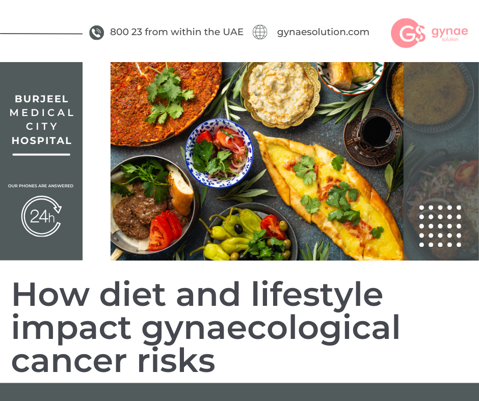 How diet and lifestyle impact gynaecological cancer risks